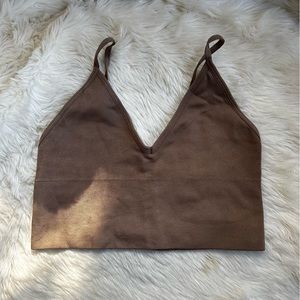 NWOT  tan bralette